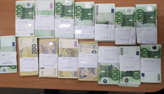 Si u sekuestruan 500 mijë euro në kufirin maqedonas drejt Shqipërisë?