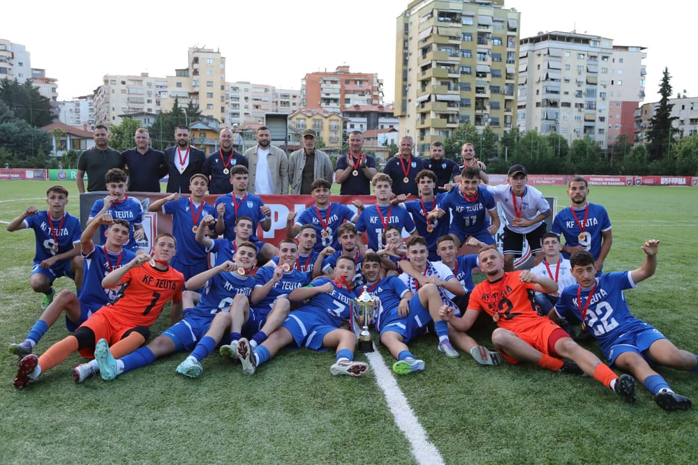 Si arriti Teuta të përmbysë Tiranën 4-3 në finalen e Kupës U-17?