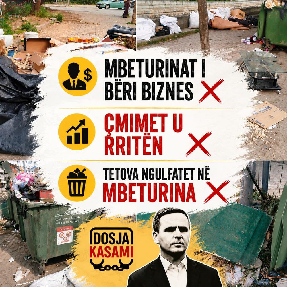 Pse akuzon BDI-ja keqmenaxhimin e plehrave në Tetovë para Bajramit?