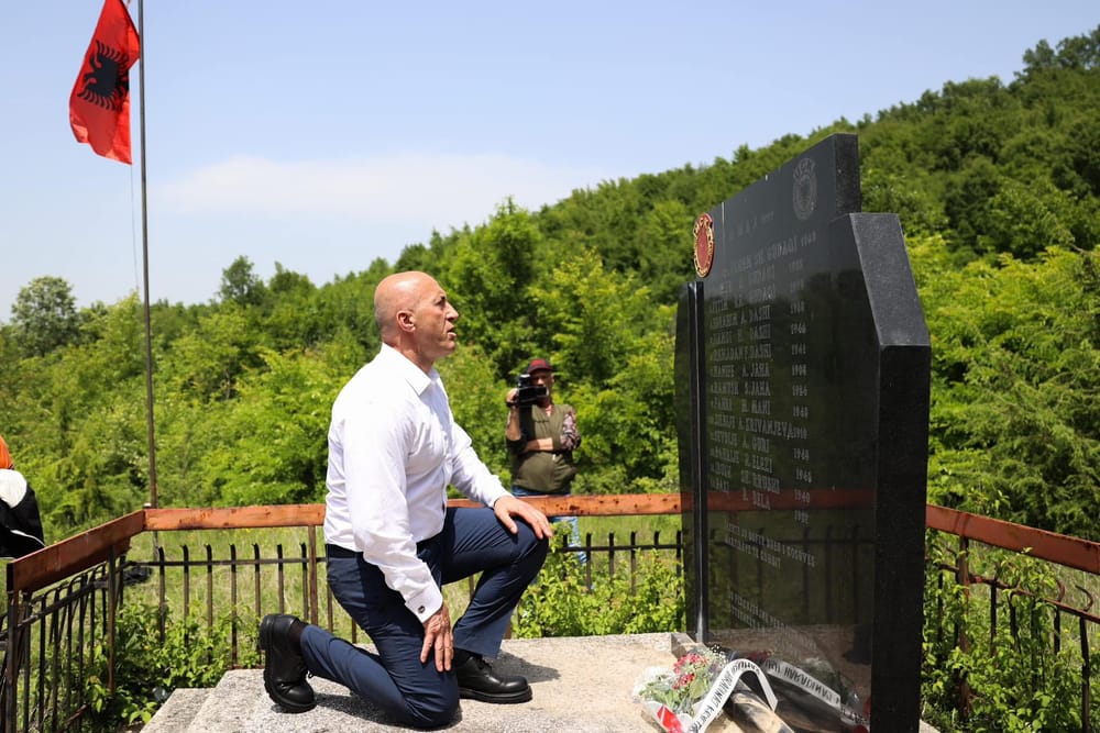 Si e kujtoi Haradinaj të rënët në Sagonë të Kaçanikut?