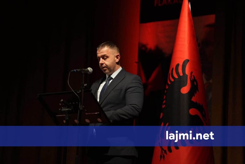 Flamuri shqiptar në aktivitetin përkujtimor për Jonuz Musliun, Bujanoc 2026