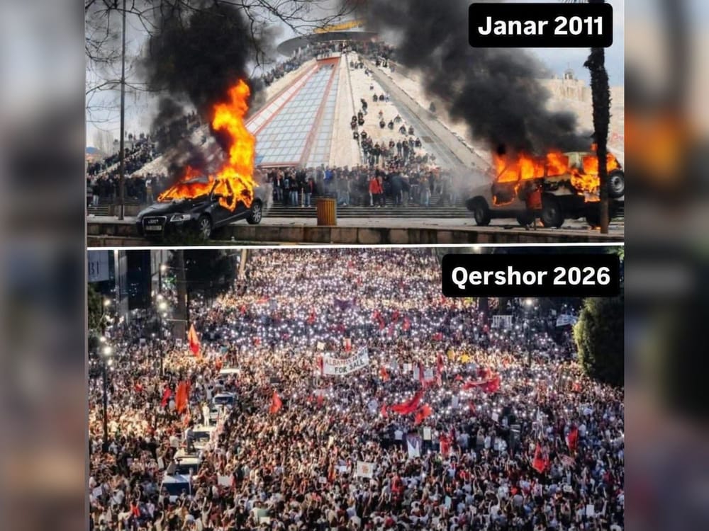Protestat paqësore në Tiranë, si po sfidohet Edi Rama?
