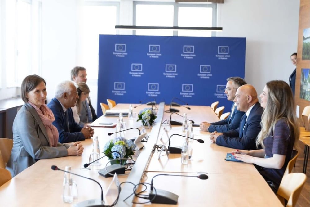 Çfarë tha Ramush Gjini për BE-në dhe NATO-n te Antonio Costa?