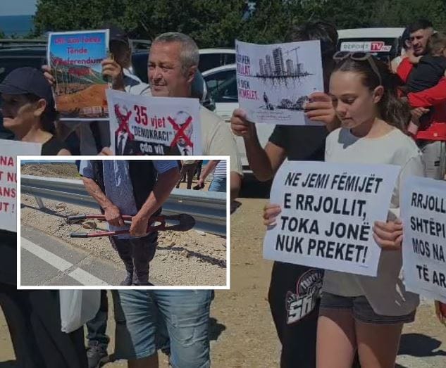 Pse po protestojnë banorët e Baks-Rrjollit në Velipojë?