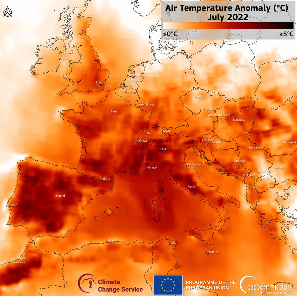 Vala e nxehtit godet Zvicrën: rekorde deri 36.1°C