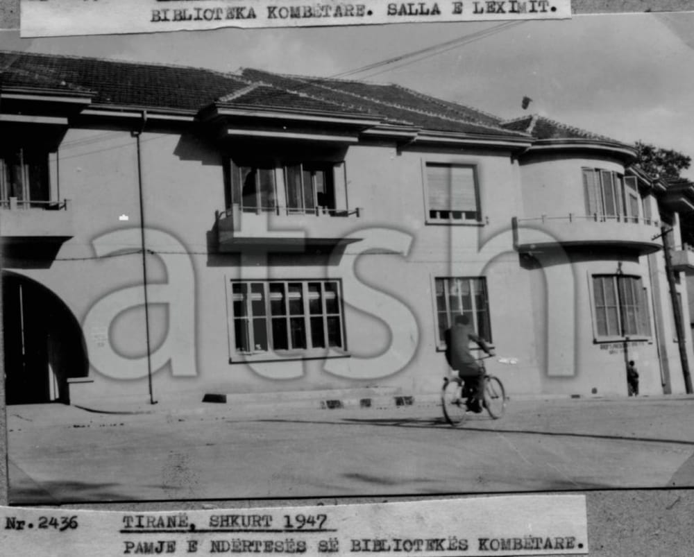 Si dukej Biblioteka Kombëtare e Tiranës në vitin 1947?