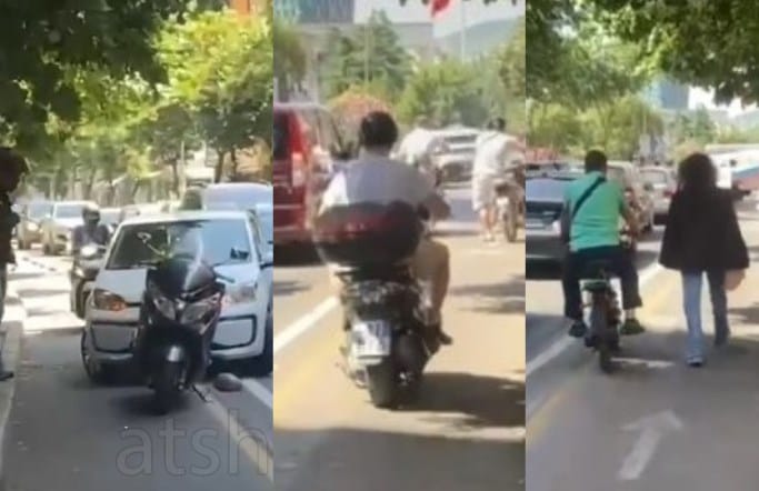 Pse motoçikletat vazhdojnë të përdorin korsitë e biçikletave në Tiranë?