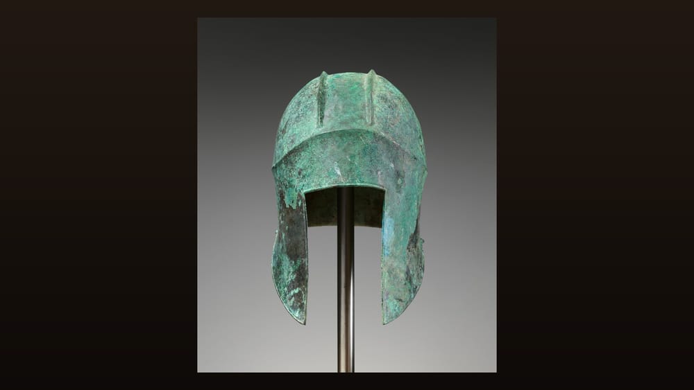 Helmetë prej bronzi e tipit ilir (rreth shek. VI–V p.e.s.), The Metropolitan Museum of Art