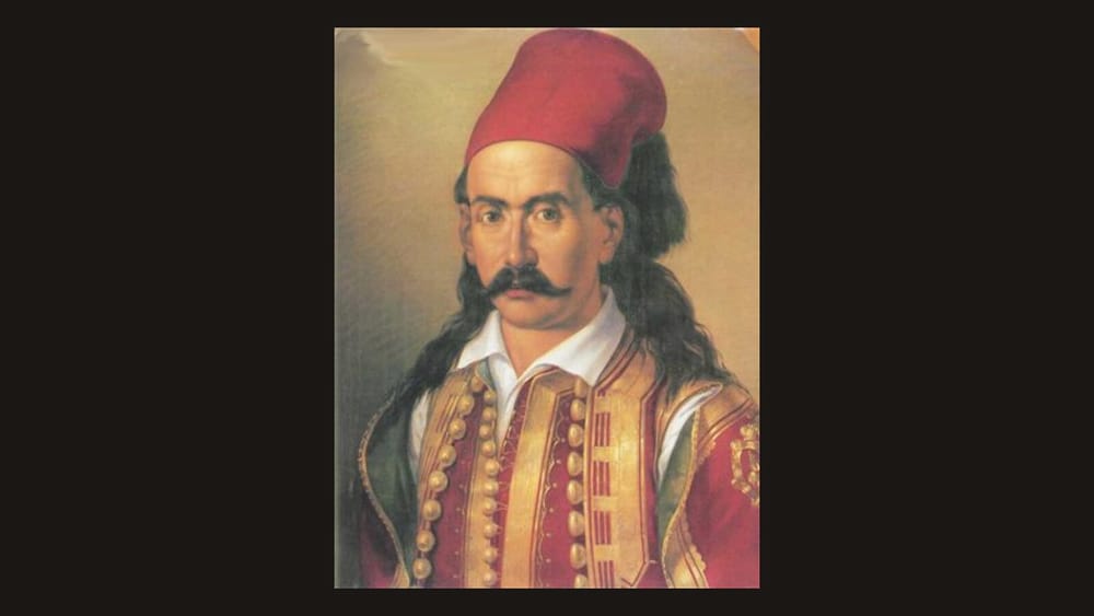 Marko Boçari, heroi suliot i Luftës së Pavarësisë Greke — portret