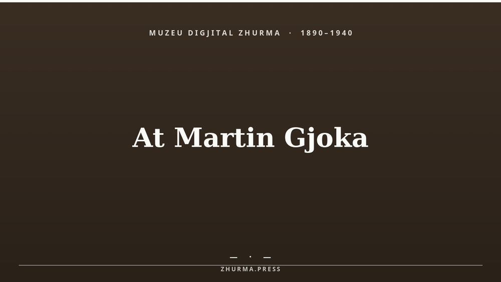 Titull-kartelë editoriale, Muzeu Digjital Zhurma (nuk u gjet portret me licencë të lirë)