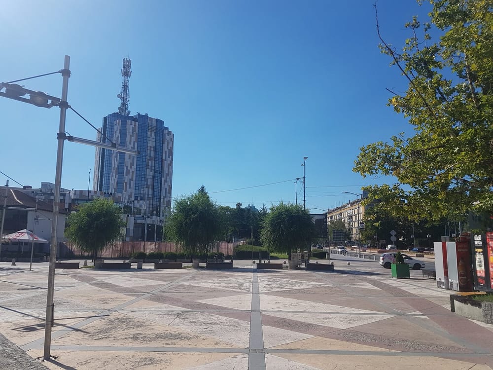 Pamje nga qyteti i Krushevcit në Serbi