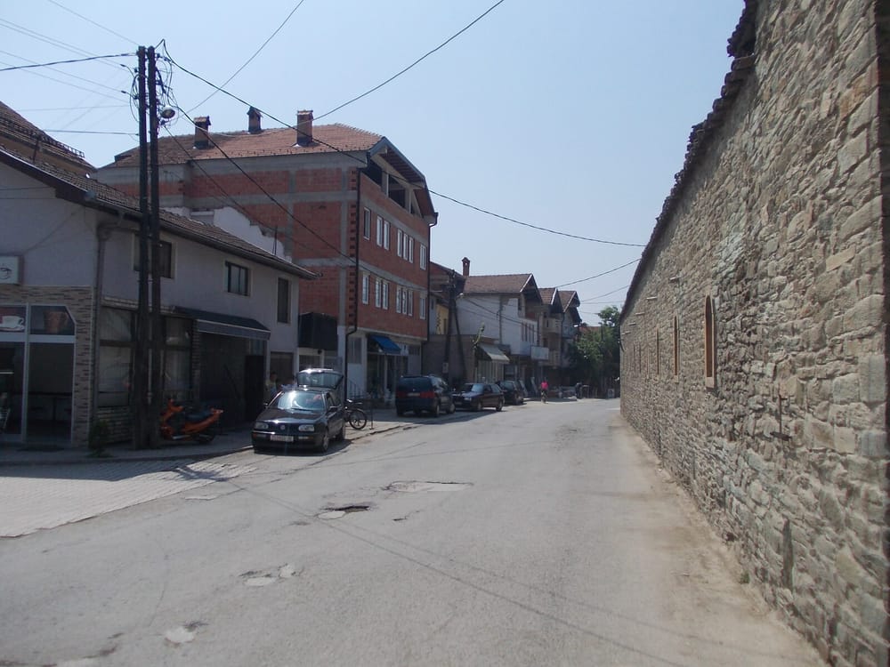 Rrugë në qytetin e Tetovës