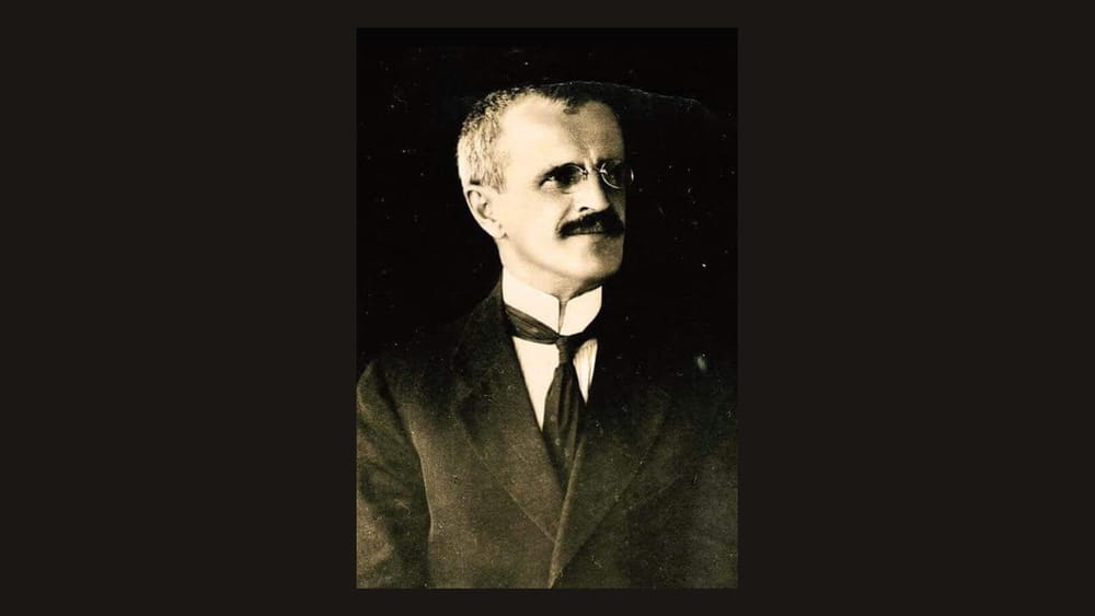 Sotir Peci, portret nga Kel Marubi