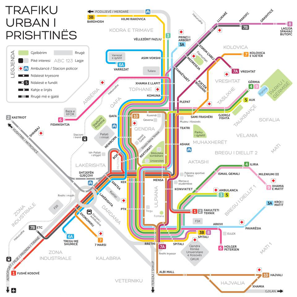 Trafiku Urban shtrenjton biletën fizike në 80 cent