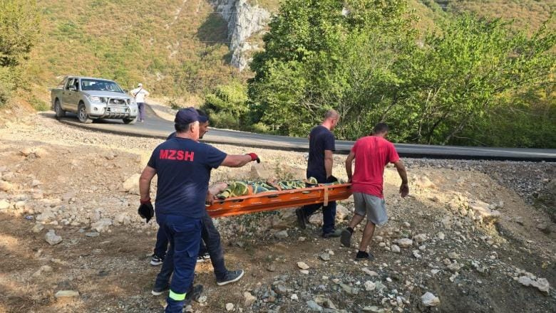 I mituri nga aksidenti në Kurbnesh transportohet me helikopter në Tiranë