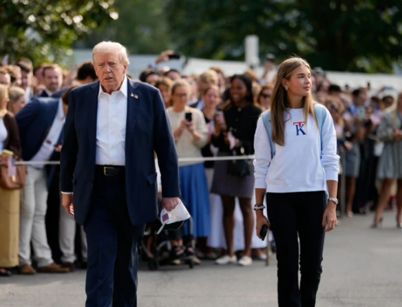 Mbesa e Trumpit tregon se çfarë lloj gjyshi është ai