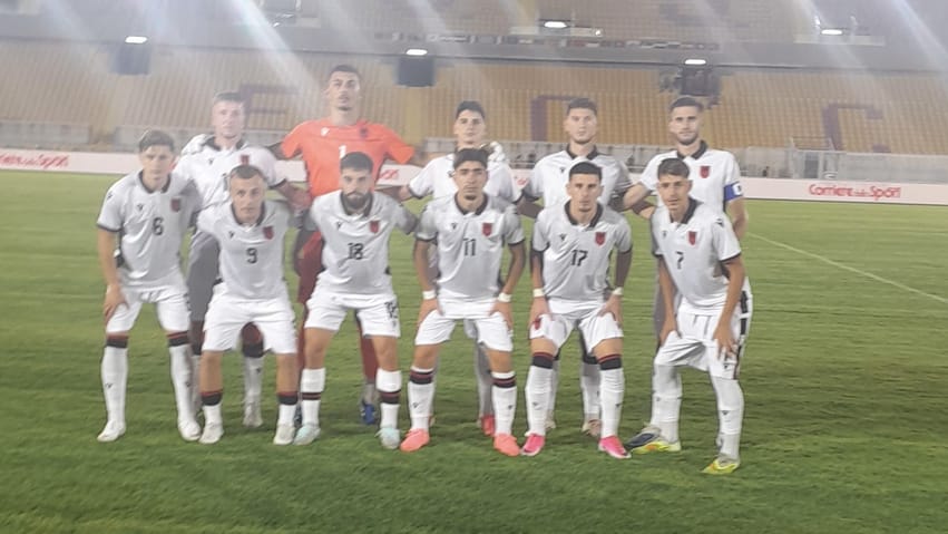 Shqipëria U-21 barazon 1-1 me Italinë në Lecce