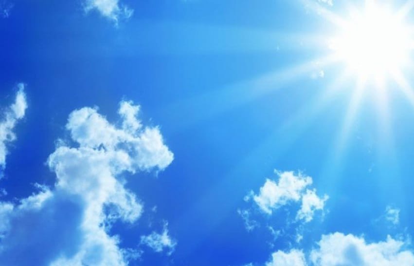 Moti me diell dhe temperatura të larta