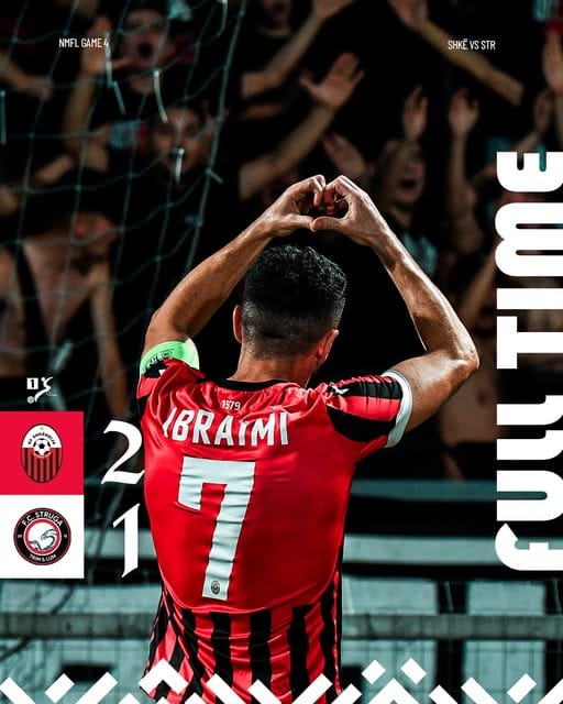 Shkëndija mposht Strugën 2:1, Ibraimi shënon golin e fitores