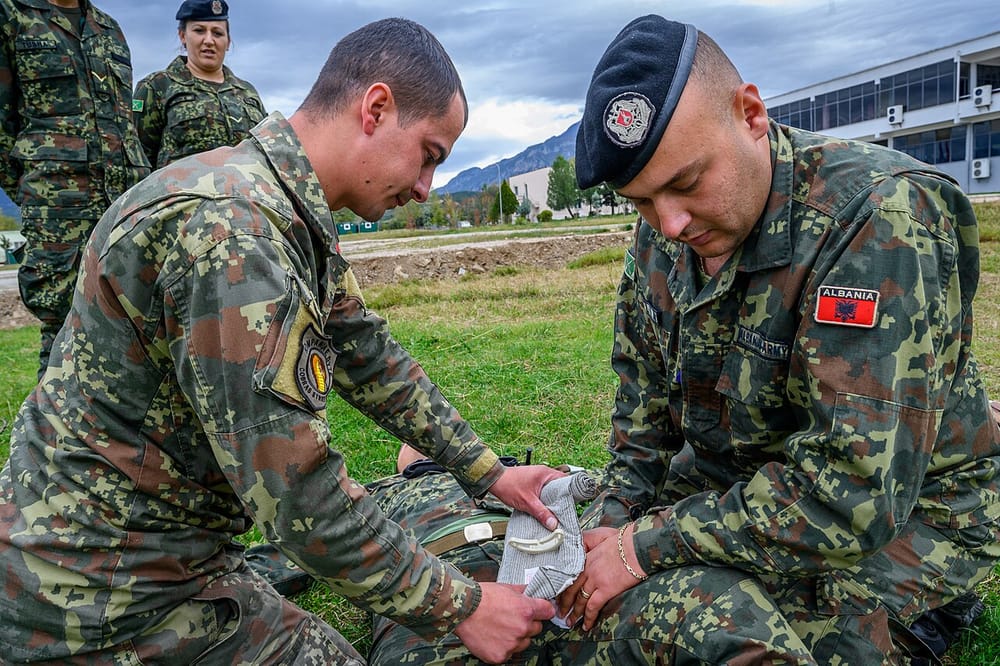 NJNG Combat Medics train with Albanian Armed Forces (7533427)