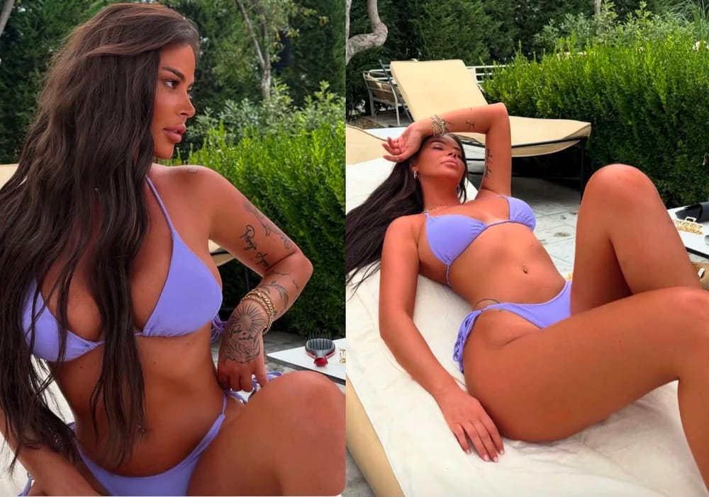 Santiana Maloku publikon foto me bikini gjatë pushimeve