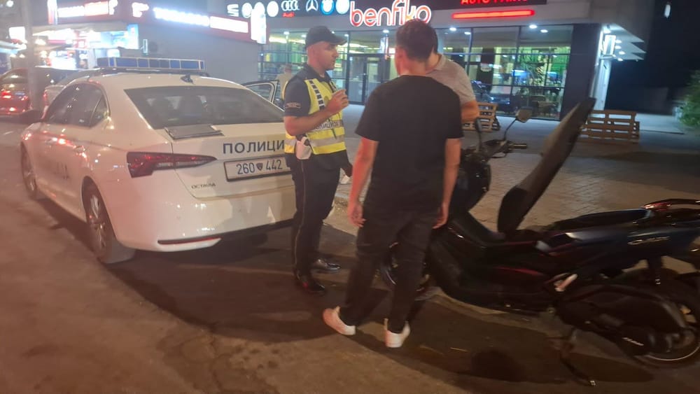 Aksioni policor në Shkup: 262 shkelje trafiku dhe 6 të arrestuar