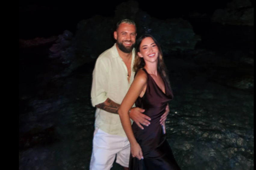 Luiz Ejlli dhe Kiara shijojnë një natë magjike pranë detit