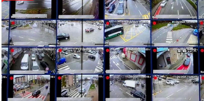 Prishtina shton 34 lokacione me kamera dhe radar për shpejtësi