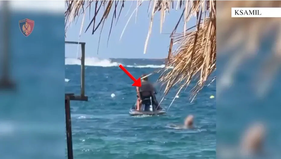 Drejtues Jet Ski gjobitet 500 mijë lekë për shpërthim perimetri sigurie Ksamil