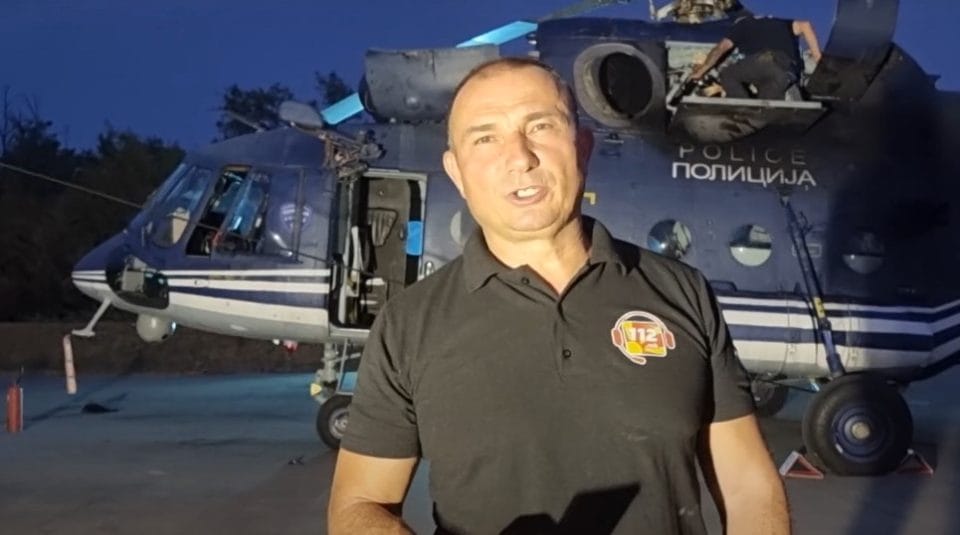 Tymi nga zjarri në Kitkë mbush Shkupin, Angelov: Persona keqbërës e rindrezin flakët