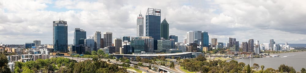 Perth (AU), View from Kings Park