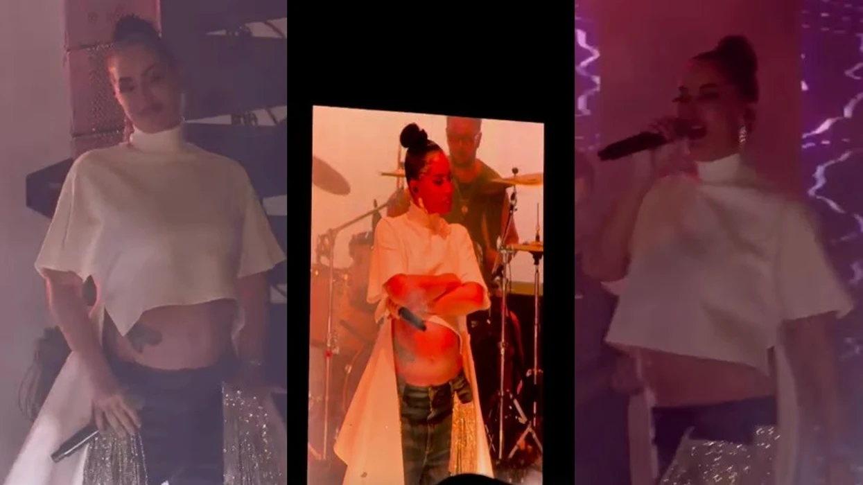 Dafina Zeqiri vazhdon me koncerte në muajt e fundit të shtatzënisë
