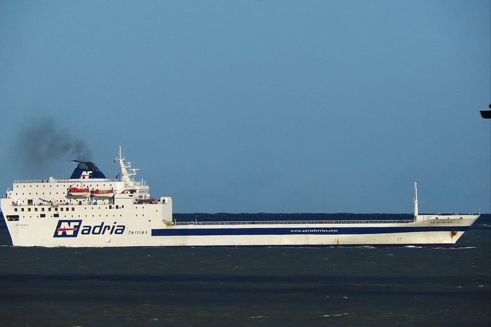Ancona, Marche, Italy - Traghetto Adria Ferries "Marina" by Gianni Del Bufalo