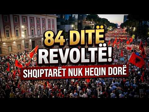 Protestuesit marshojnë në Tiranë me thirrjen “Rama në burg, Berisha në burg”