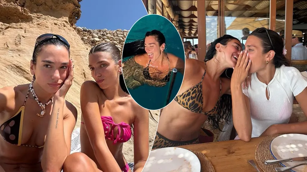 Dua Lipa ndan imazhe nga pushimet familjare në Formentera