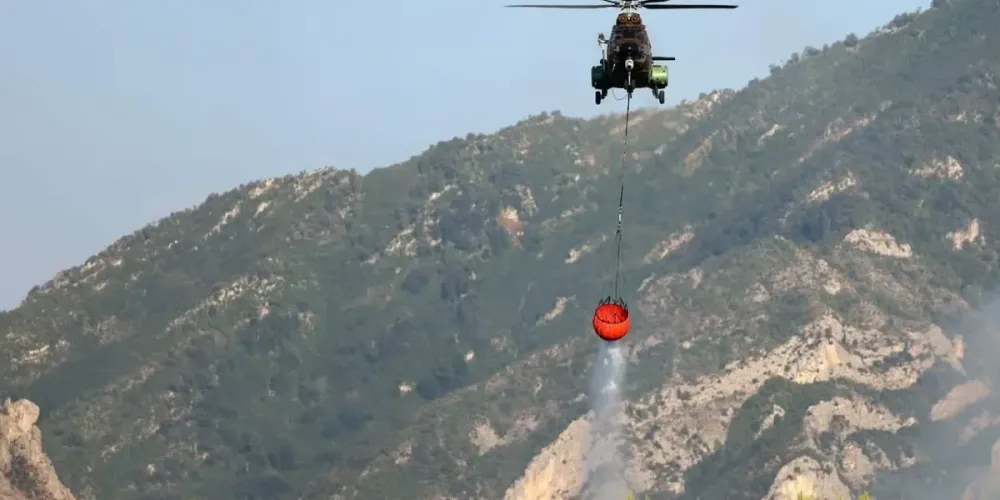 Ndërhyrje në Krujë për shuarjen e dy vatrave të zjarrit