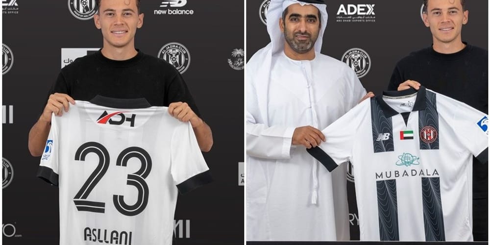 Kristjan Asllani prezantohet te Al Jazira, do të veshë fanellën me numrin 23