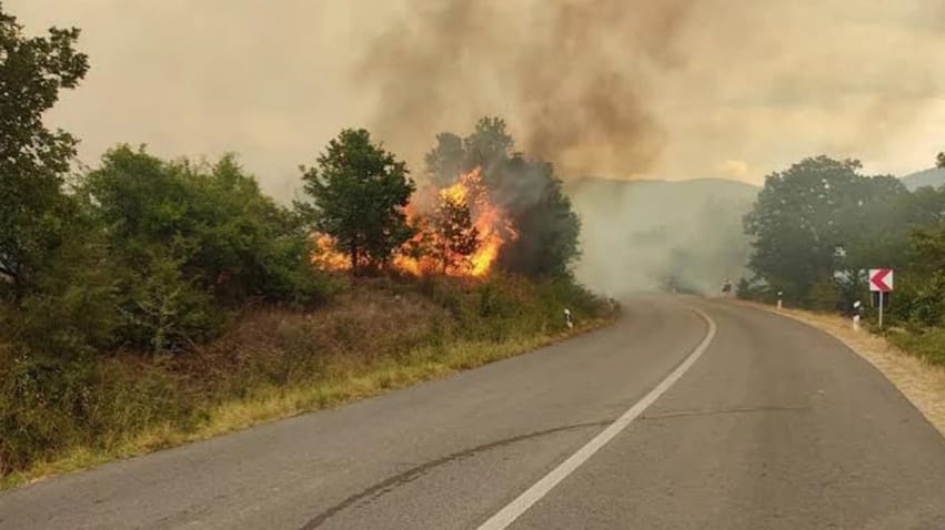 QMK: 33 zjarre në 24 orë, katër vatra mbeten aktive