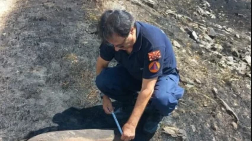 Largohen granata të rrezikshme nga luftërat e kaluara në zonën e zjarrit