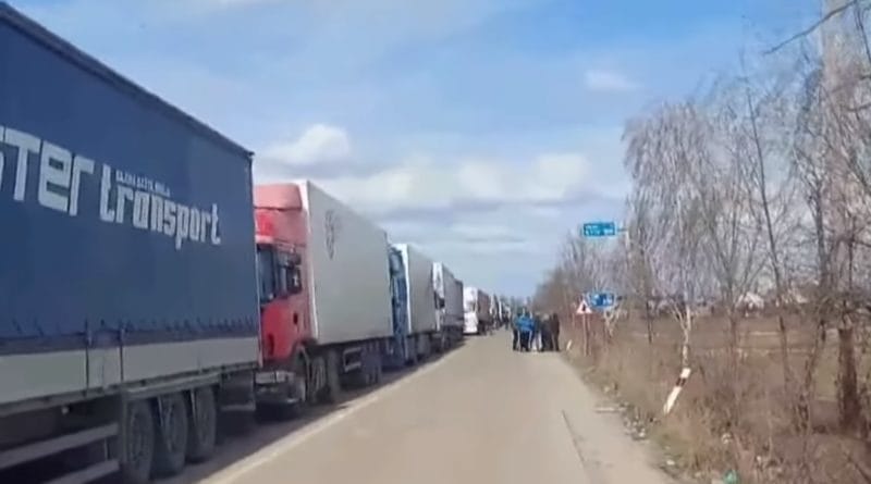 Transportuesit maqedonas protestojnë 31 gusht kërkojnë zgjidhje për shoferët