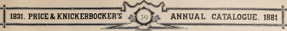 Annual catalogue for 1881 containing a list of garden, field and flower seeds, t