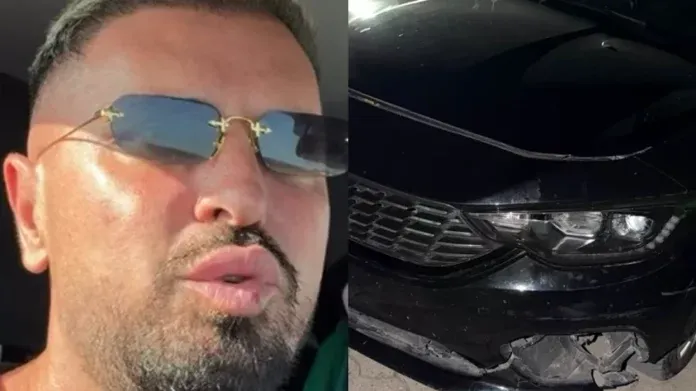 Labinot Rexha pëson aksident gjatë udhëtimit për Zvicër për shkak të gurëve të hedhur