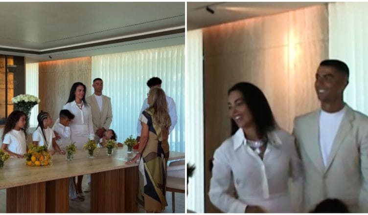 Martesa private e Cristiano Ronaldos dhe Georgina Rodriguez në Portugali