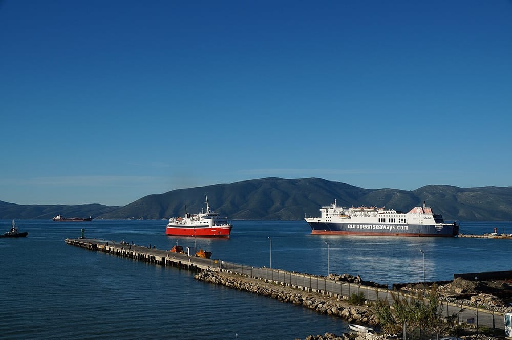 Ferries at Vlora Port
