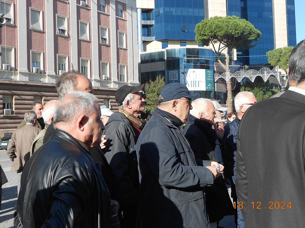Pensionistët në Protestë