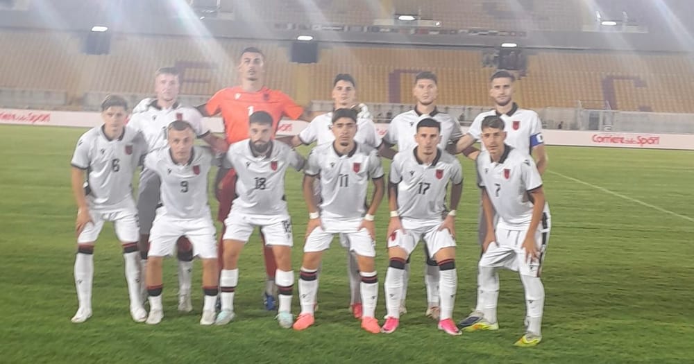 Shqipëria U-21 barazon me Italinë në hapjen e Lojërave Mesdhetare
