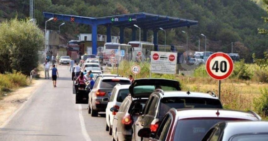 Fluks në pikat kufitare të Kosovës