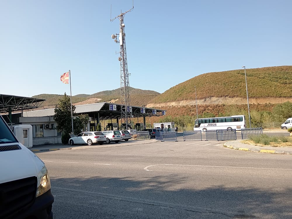 North Macedonia–Kosovo Border in 2025.01