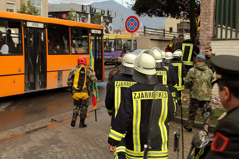 Albanian Firefighters