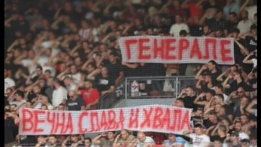 UEFA hap procedurë disiplinore ndaj Crvena Zvezdës për nderimin e Mlladiqit